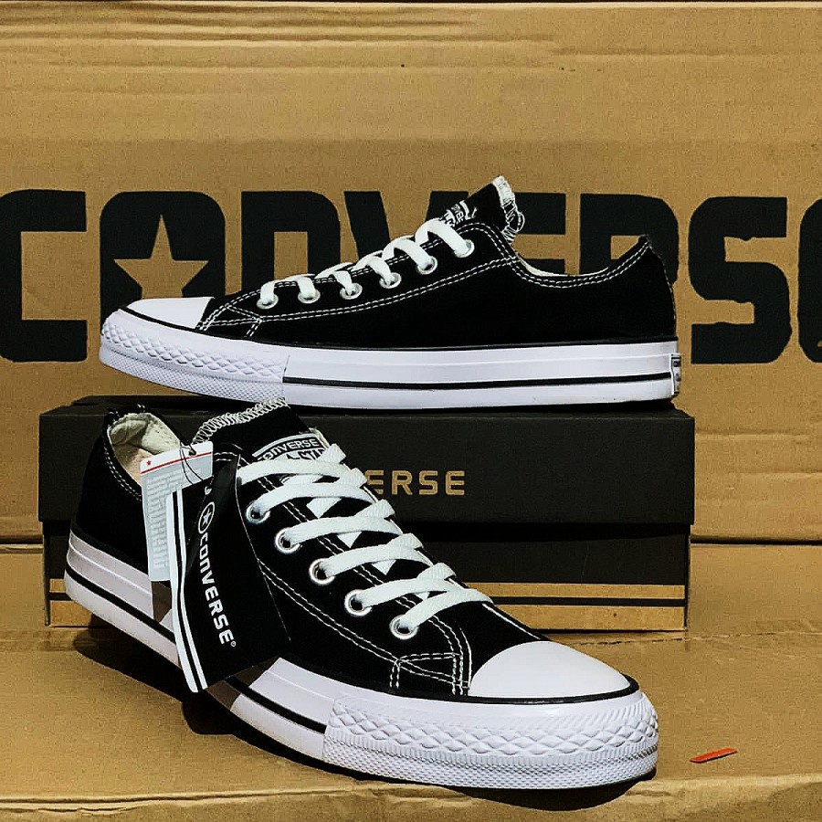 COD SEPATU CONVERS ALLSTAR HITAM SEPATU PRIA WANITA SEPATU HTAM SEPATU KASUAL TERLARIS//SEPATU PRIA WANITA KEREN