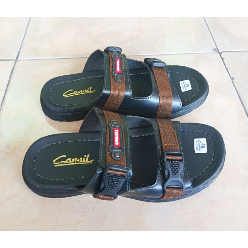 Sandal Gunung Pria Casual Sendal Selop Cowok Keren Murah