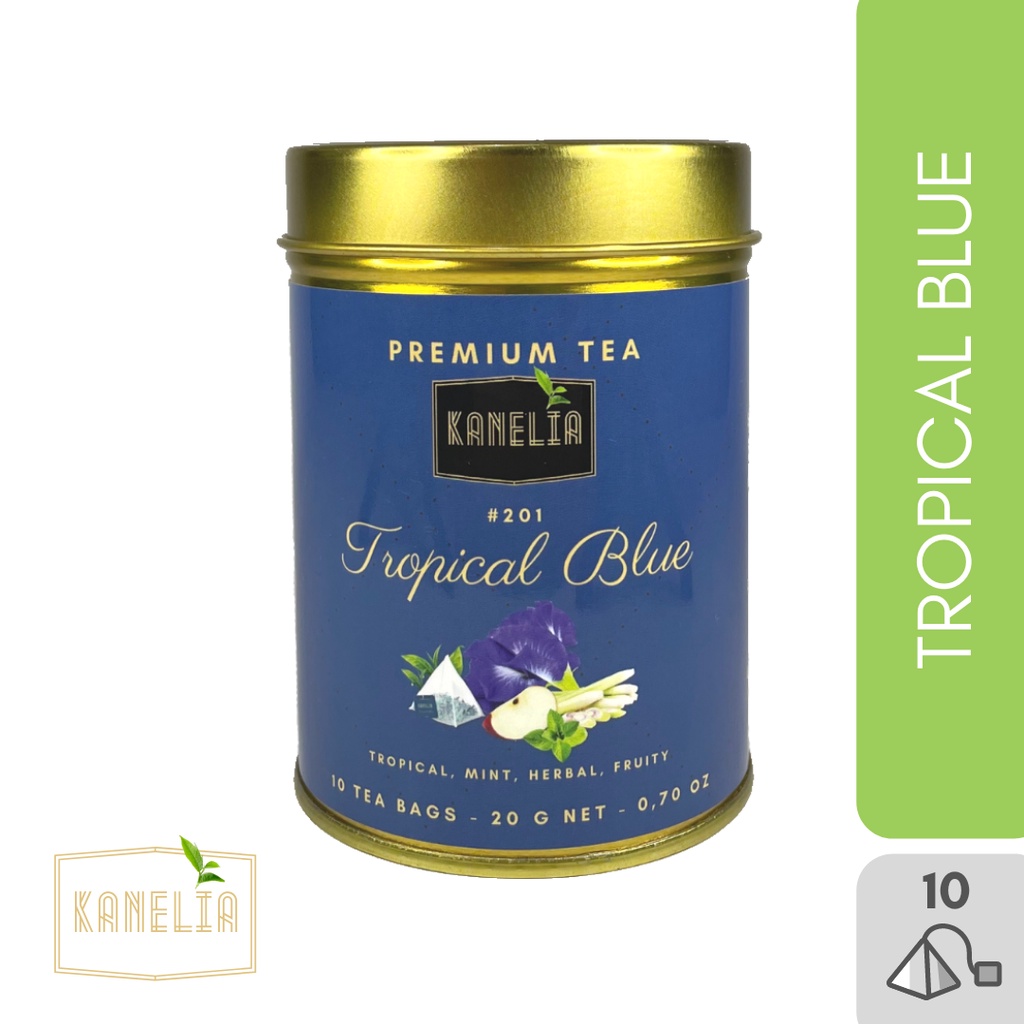 

TROPICAL BLUE / KANELIA Premium Green Tea / Teh Hijau Bunga Telang