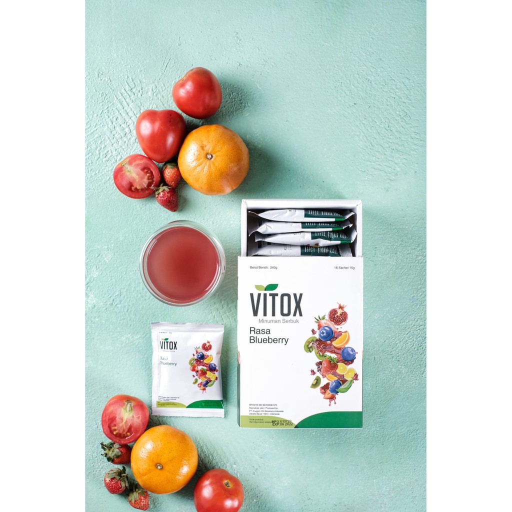 

Vitox 6 box FREE BOTTLE ( BPOM ) untuk menurunkan berat badan