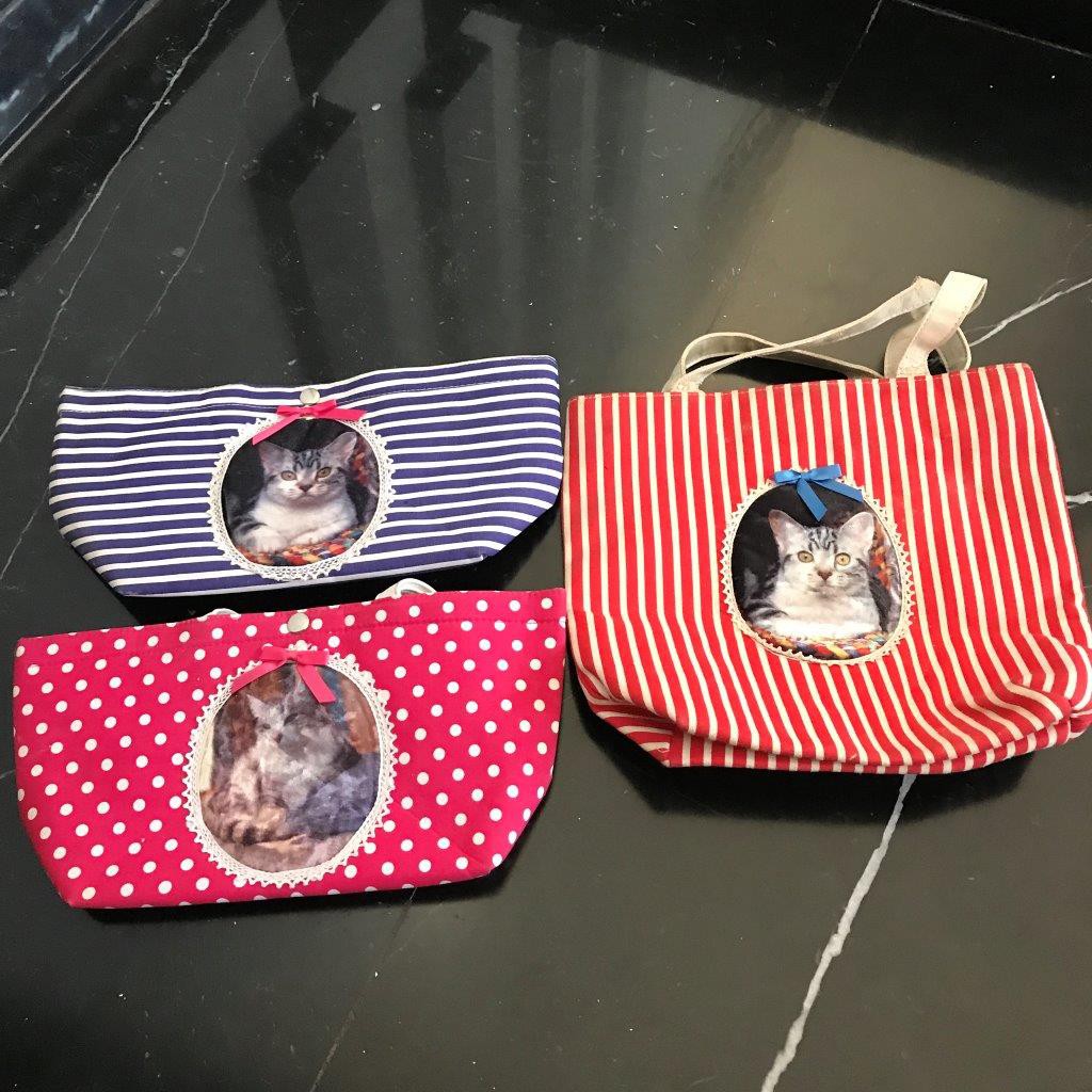 Tas polkadot kucing tas selempang tas wanita tas murah