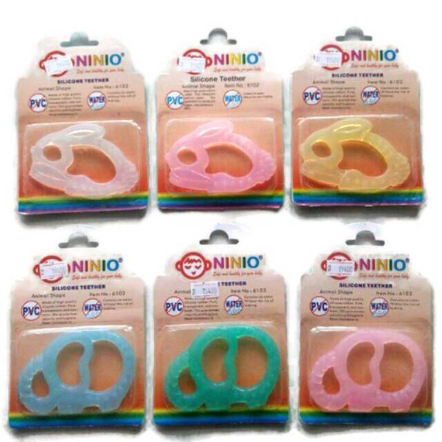 Ninio Silicone Teether Animal Shape 6102