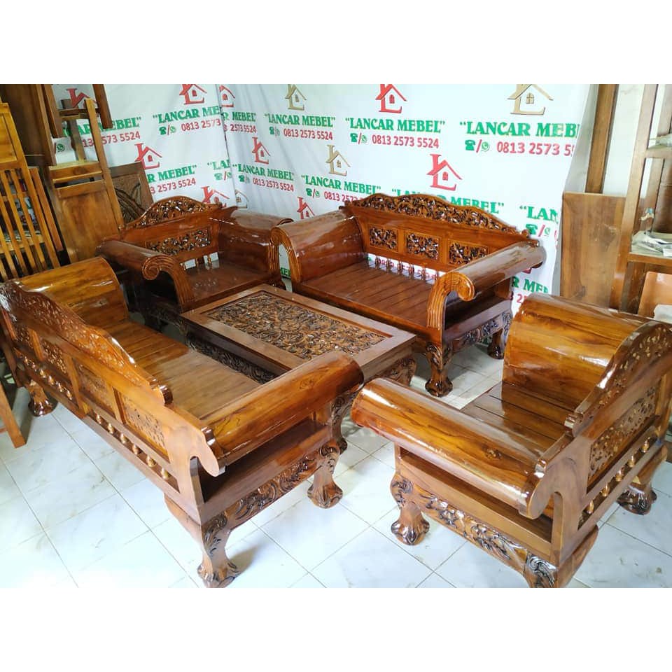 KURSI TAMU MADURA JUMBO JATI