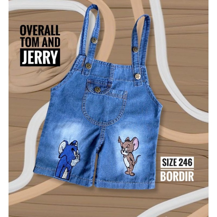 Overall Jeans Anak 1-4 Tahun