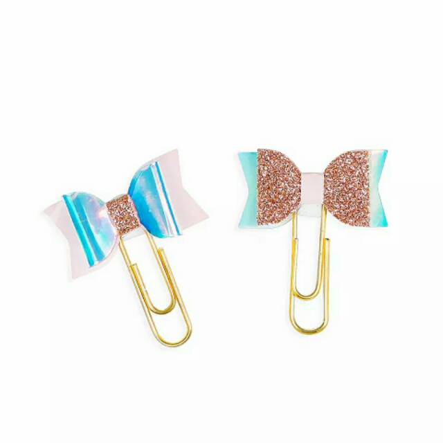 

GLITTER RIBBON PAPER CLIP