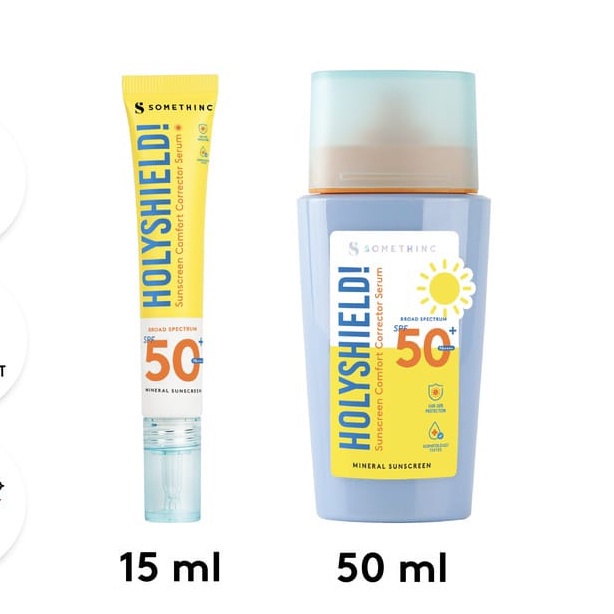 Somethinc Holyshield Sunscreen Comfort Corrector Serum SPF 50+ PA++++