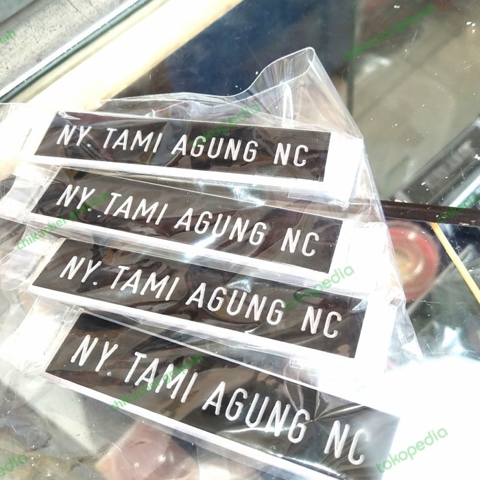 

Hot Sale Nametage Nama Dada Grafir Nama Dada Pdh Limited