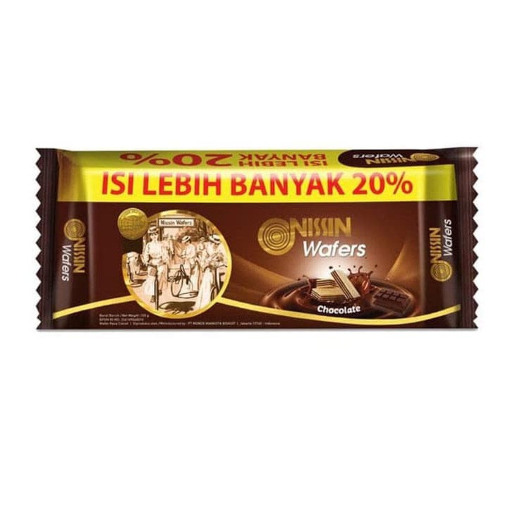 

Nissin Wafers Wafer Chocolate Cokelat, Milk Susu, Melon 110-125gr