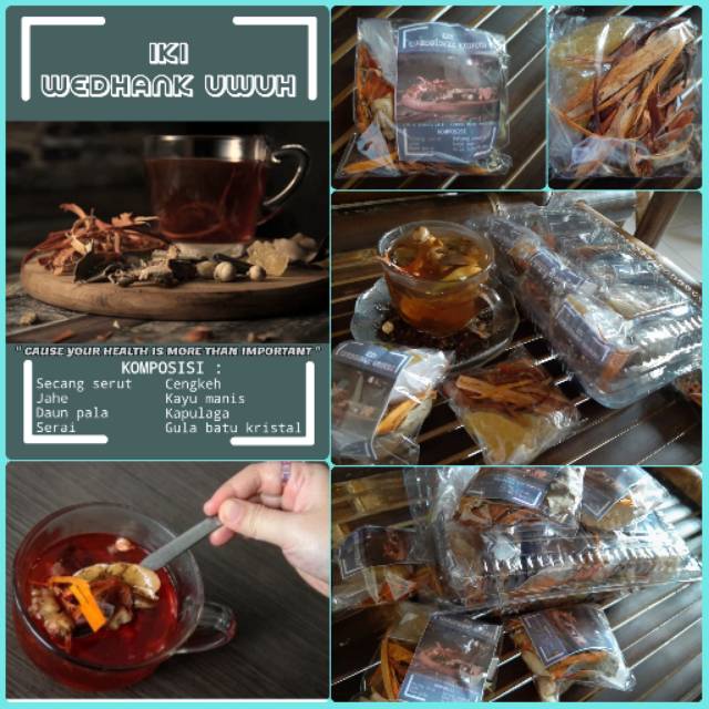 

Wedang uwuh KOMPLIT