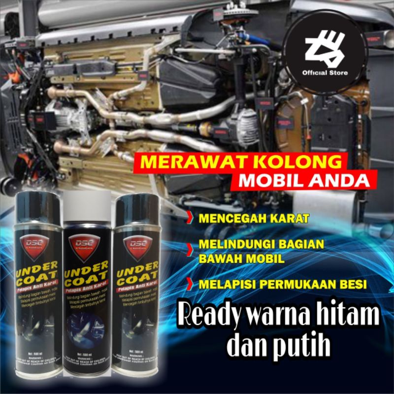 DSC UNDERCOAT Pelapis anti karat rangka, peredam bunyi, pelapis anti bocor dinding, genteng, dll