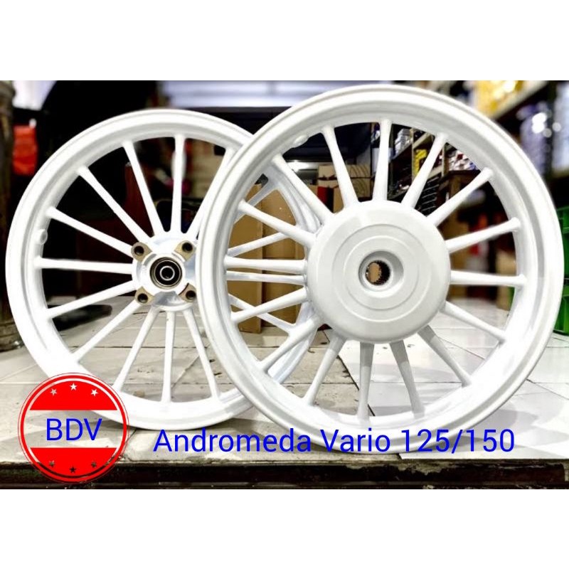 Velg Racing V Rossi Andromeda Vario 125, Vario 150 Putih