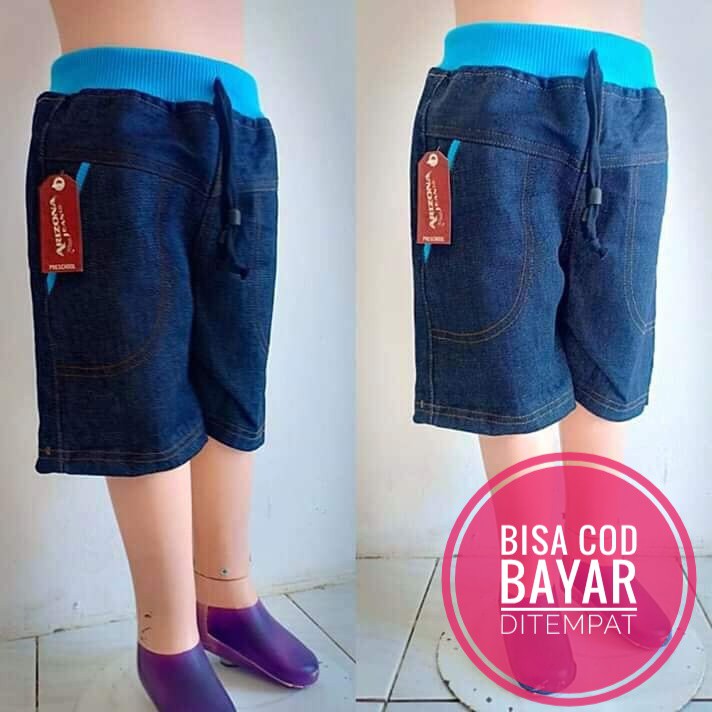 CELANA PENDEK ANAK JEANS USIA 1-4 TAHUN