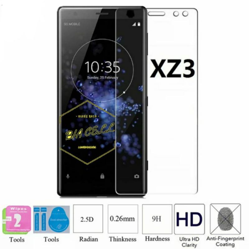 Tempered Glass Sony Xperia XZ3 Docomo Global Au