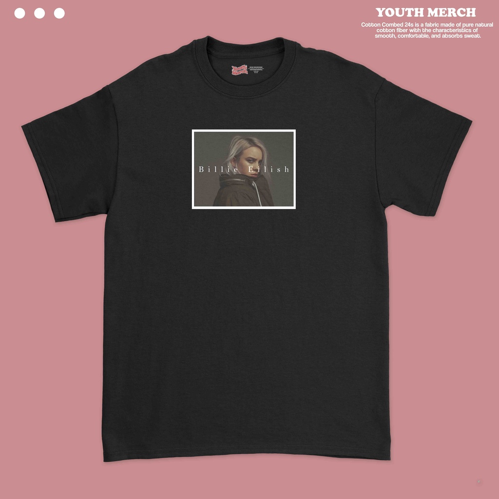 Kaos Musik Billie Eilish - Musik Merch | Unisex | Baju Billie Eilish | Billie Eilish Tees