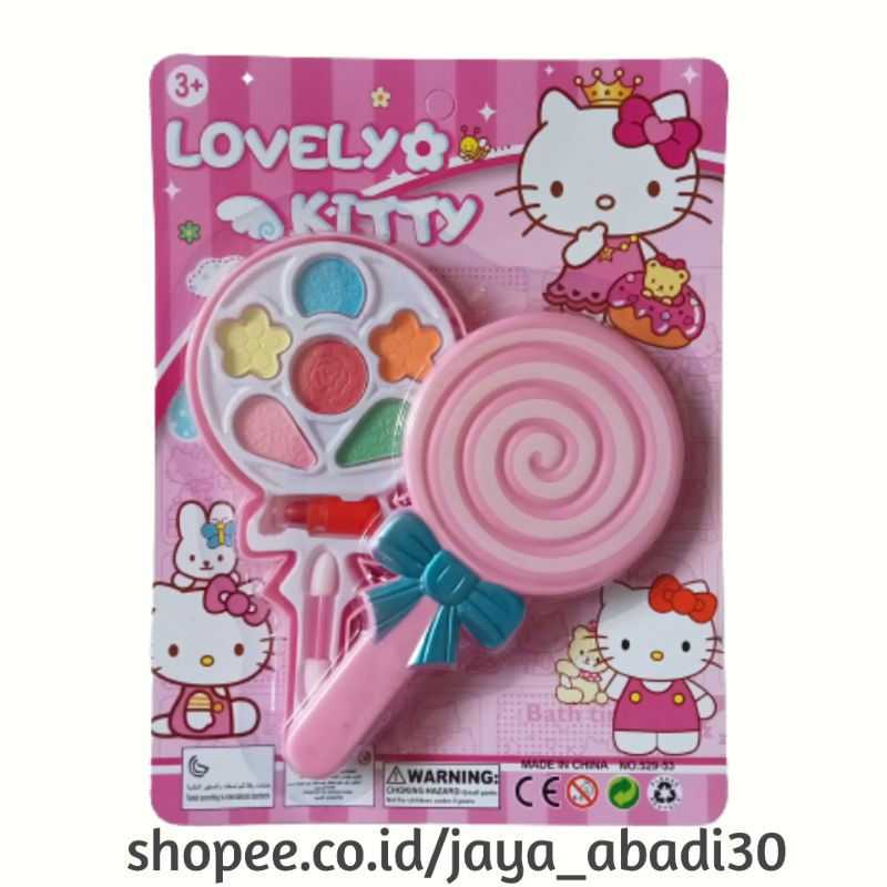 Mainan Makeup Lollipop Make Up Lolipop Kemasan set