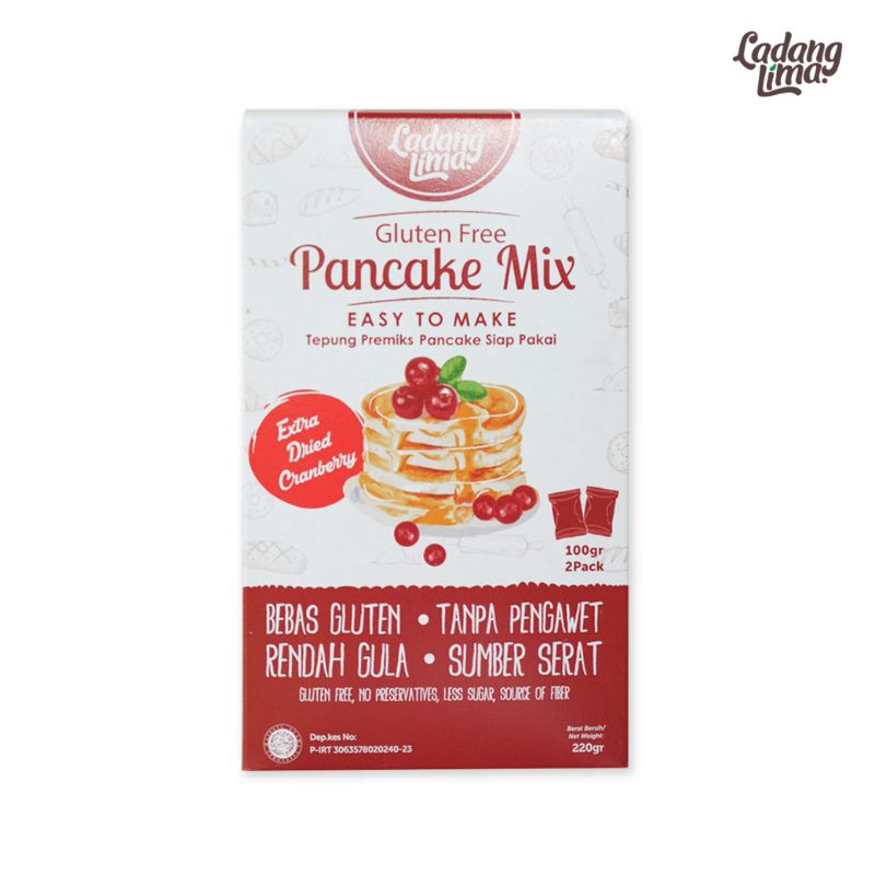 

Ladang Lima Pancake mix 220gr