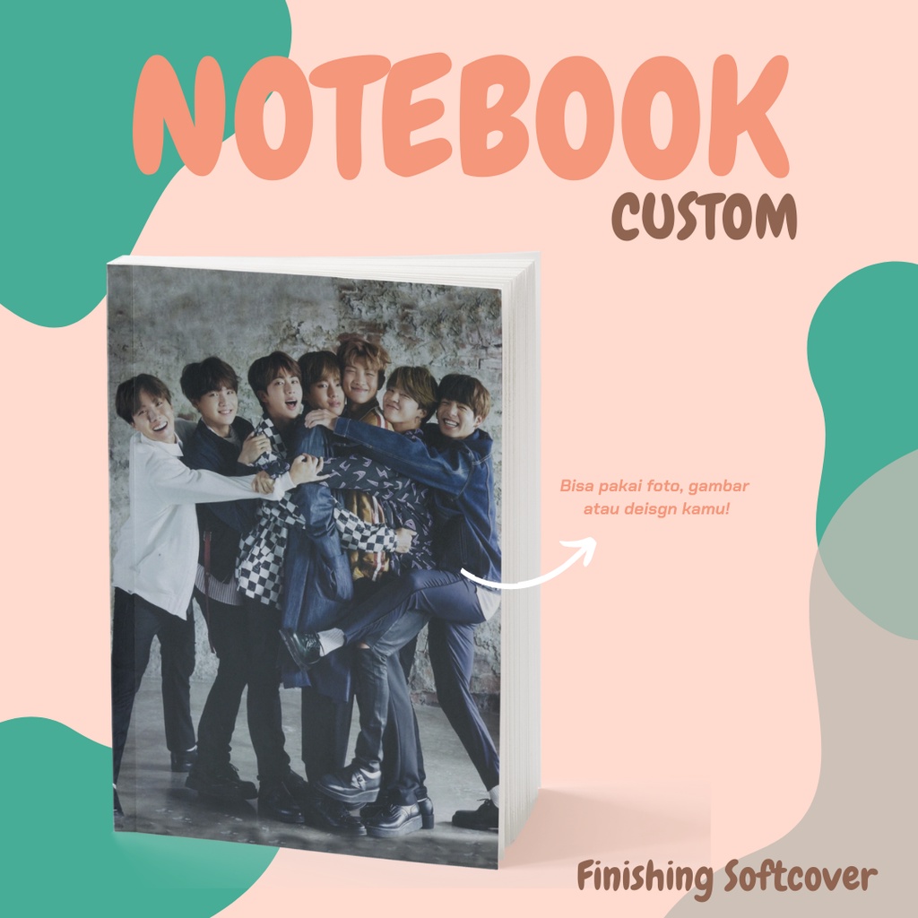 

Notebook Softcover A5 Custom - Softcover - Minimal 500pcs