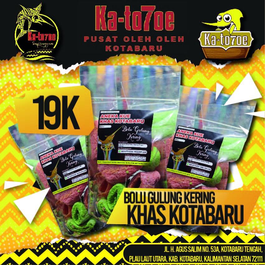 

Bolu Gulung Kering Khas Kotabaru