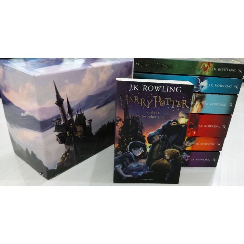 Buku Harry Potter Box Set Complete Collection English (Book 1-7) - J. K. Rowling (Original)