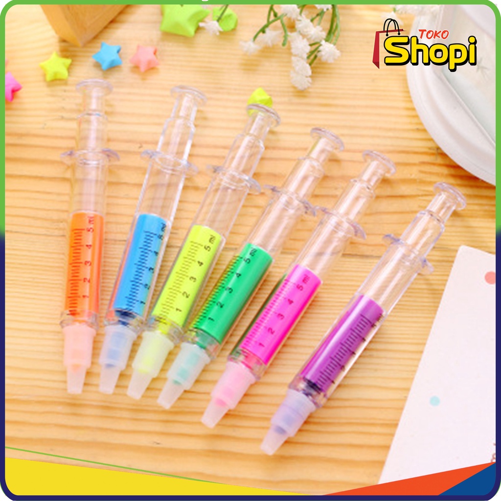 

Pena Warna Penanda Pen Marker Pen Highlighter 019