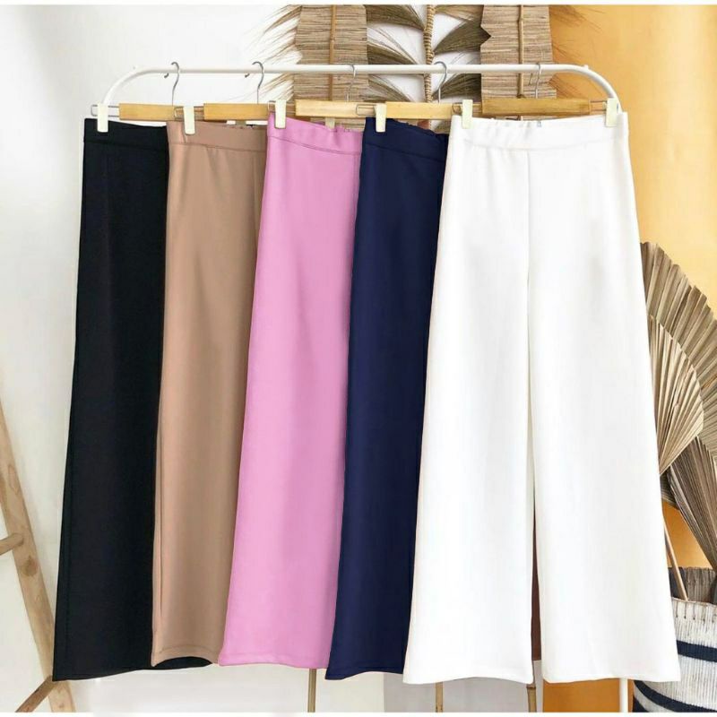 SUPER JUMBO_KULOT SCUBA HIGH WAIST JUMBO XXXL/CELANA KULOT WANITA JUMBO BIG SIZE