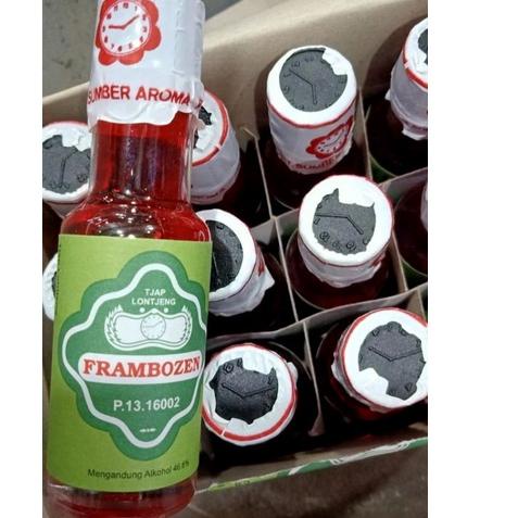 

㍐ Frambozen tjap lontjeng 10 ml / Frambozen cap lonceng original ゕ