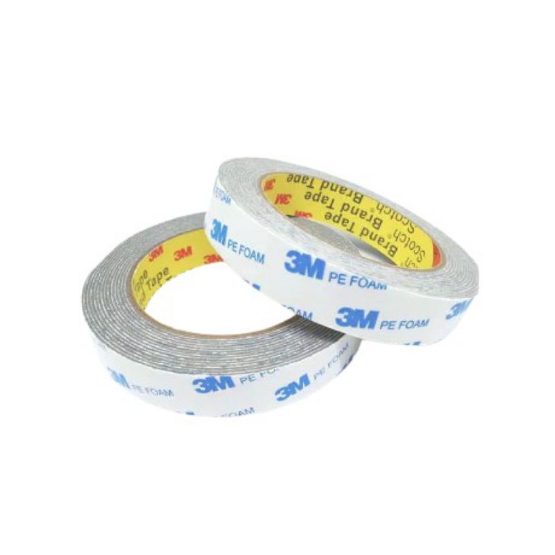 

Double Tape 3M PE Foam / Solasi BB Busa 20 mm X 4.5 M 20mm X 4.5M
