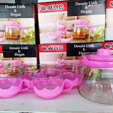 [PROMO] TEAPOT HC BAHAN KACA TEBAL TEAPOT SET MURAH AWET NEW ORIGINAL AWET ORIGINAL