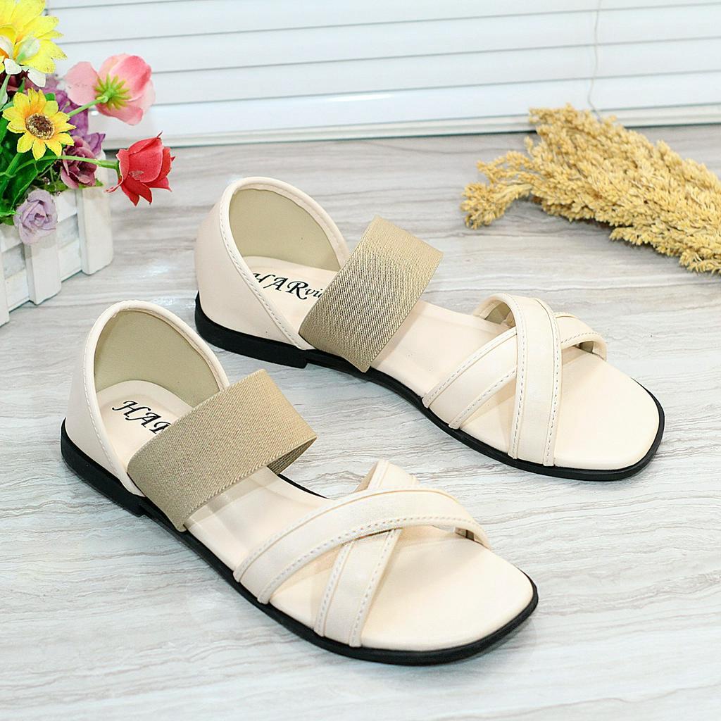 Sandal Teplek 2cm Wanita Dewasa Mangkok Karet / HR 021