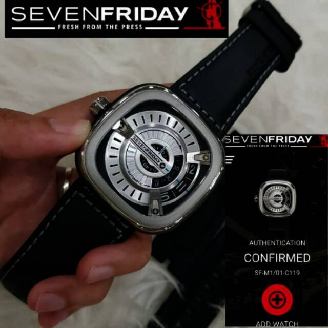 Jam tangan pria analog Seven Friday SF M1/01 0992