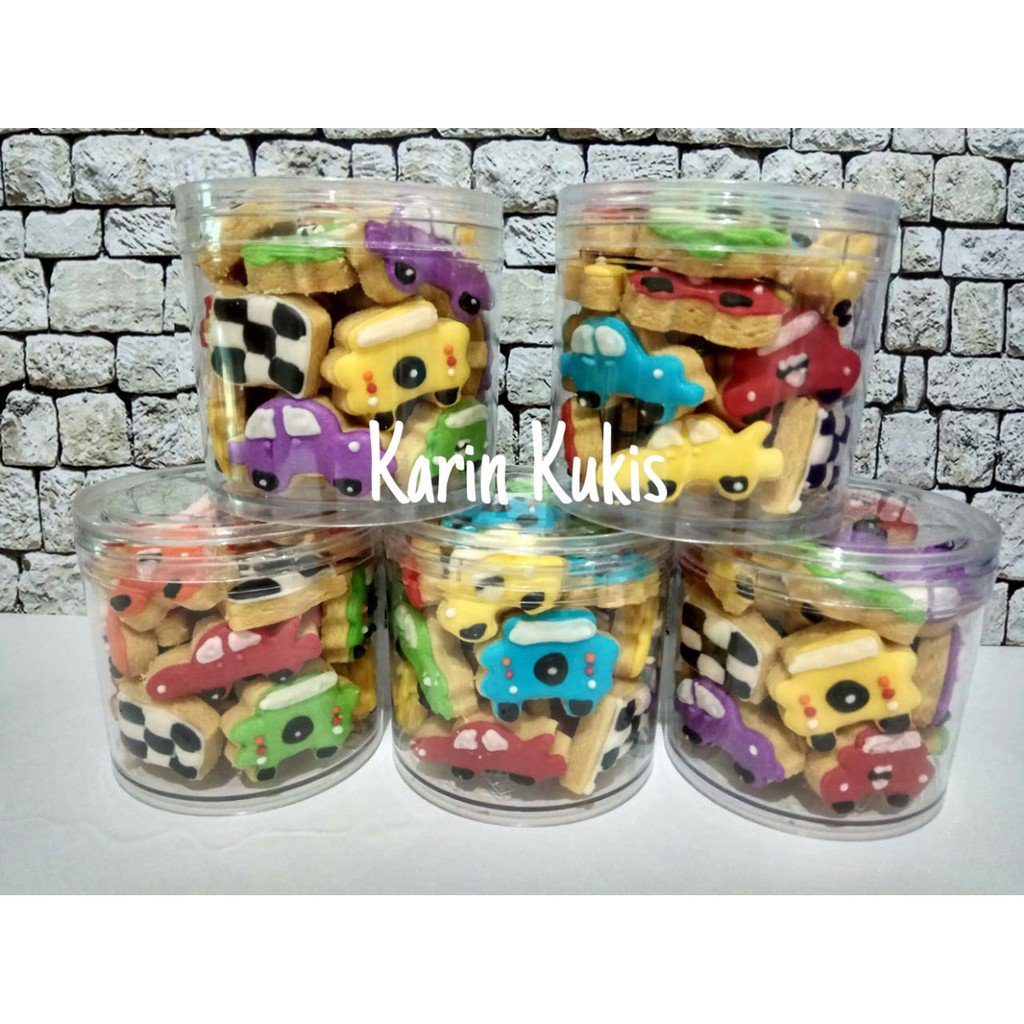 

Kukis Hias, Kukis Karakter, Fancy Cookies, Hampers Cars 250gr