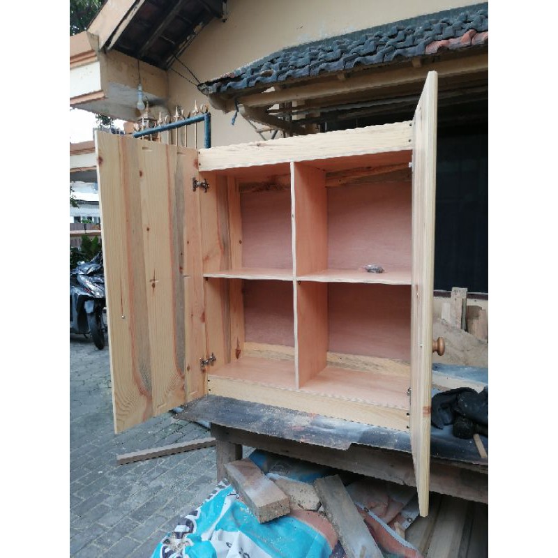 kabinet Kayu serbaguna kitchen set Jati belanda