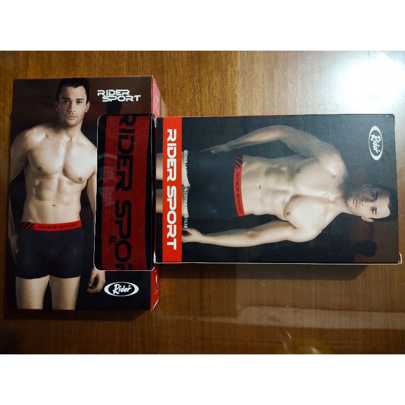 BOXER RIDER PRIA SPORT / RIDER SPORT 1 PC ( R 763 ) / BOXER PRIA DEWASA RIDER PASTI ORI PASTI READY