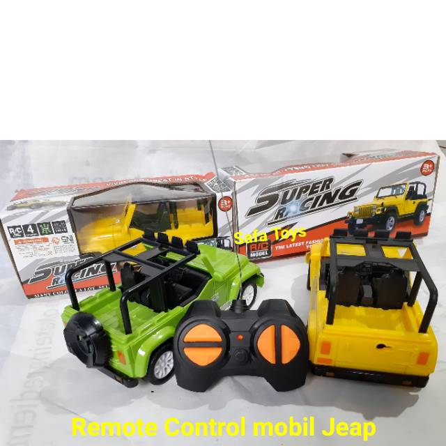 RC MOBIL JEAP/mainan edukasi anak remote control