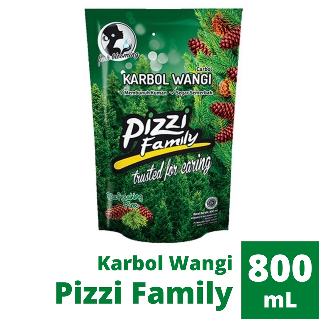 Karbol Wangi Pizzi Family 800 mL Kemasan Refill 800mL