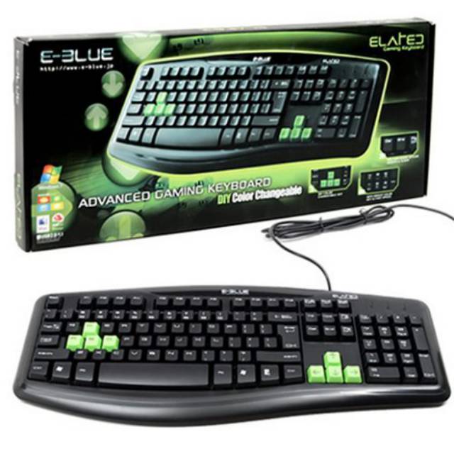 Keyboard Gaming E-Blue Elated