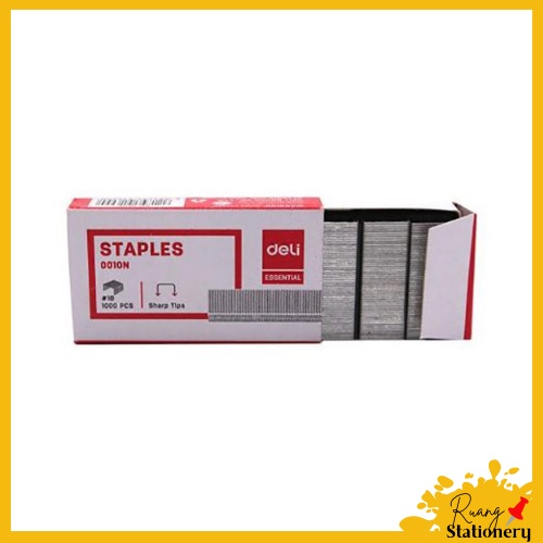 

DELI Refill / Isi Staples 0010N No.10 untuk HD10