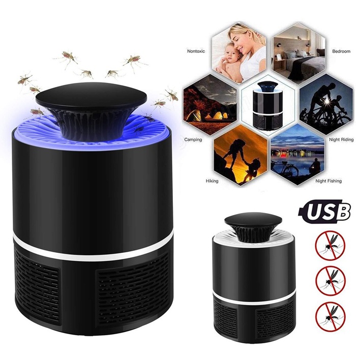 [COD] Lampu Pembunuh Nyamuk Mosquito Killer Lamp Purple Vortex