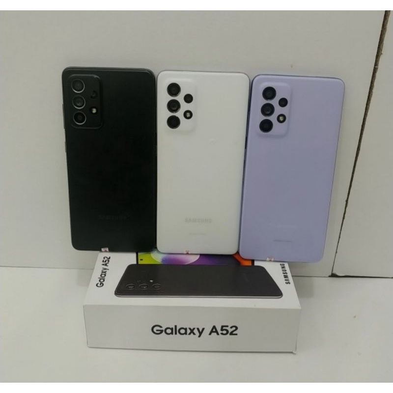 samsung a52 8/256 second mulus garansi sein fullset original