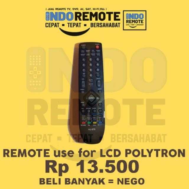 Remote TV LCD Polytron