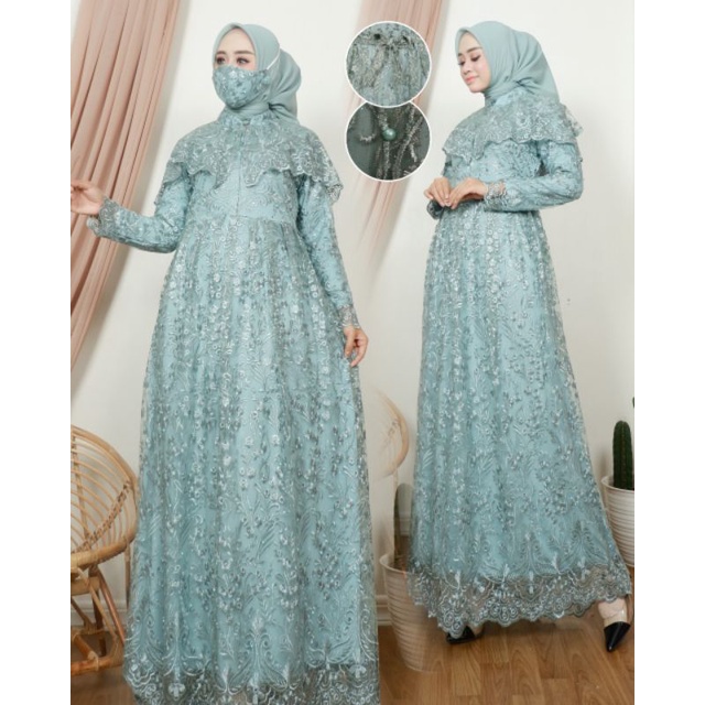 Gamis syahida# kebaya brokat21