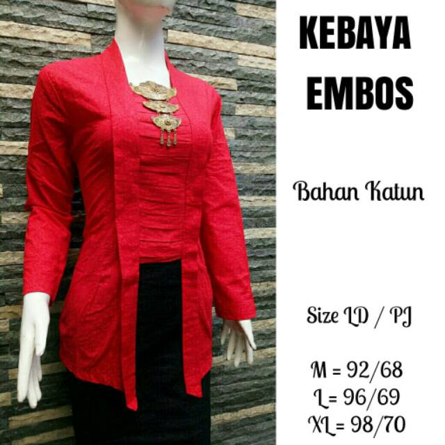 Kebaya embos