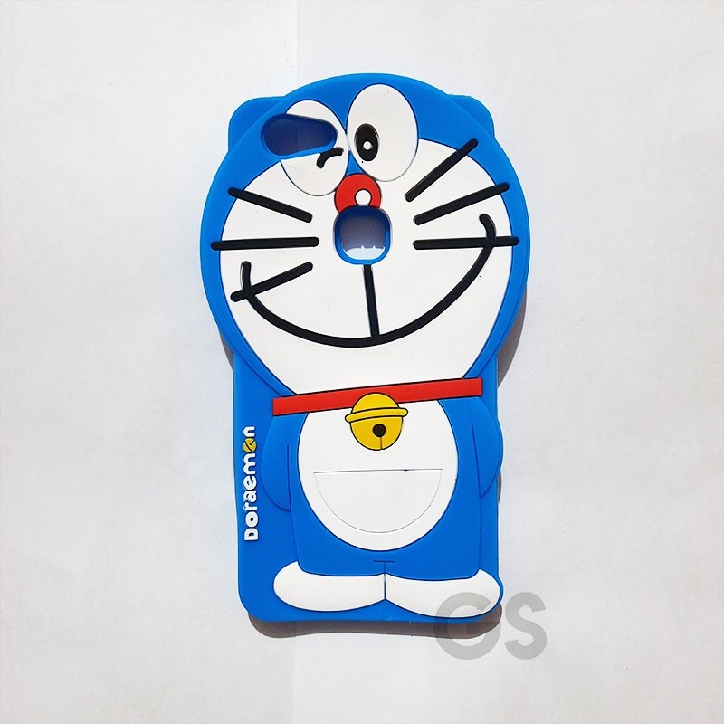 Silikon 3D karakter Silicon VIVO V7 silikon tebal karakter lucu / case anak anak warna biru / pelindung hp