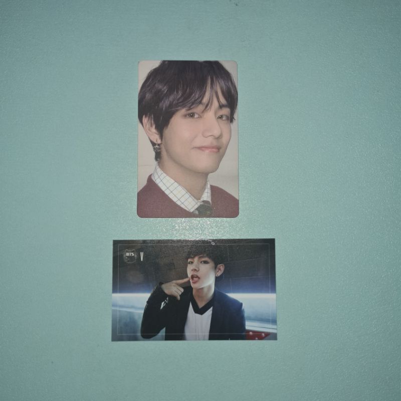 Photocard Taehyung / V Jungkook Group BTS DNW MOTS7 V4