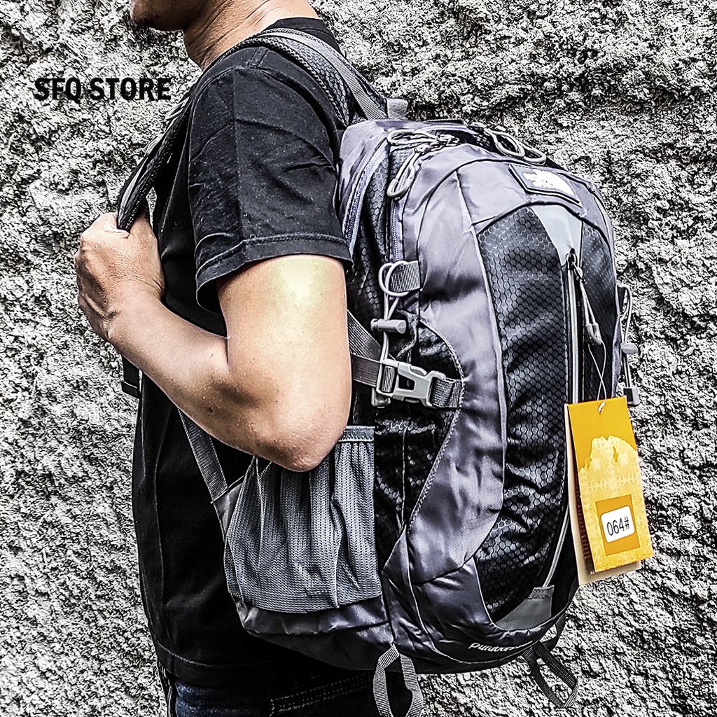 Tas Gunung TNF Outdoor Kapasitas 30 Liter Ransel Hiking Impor