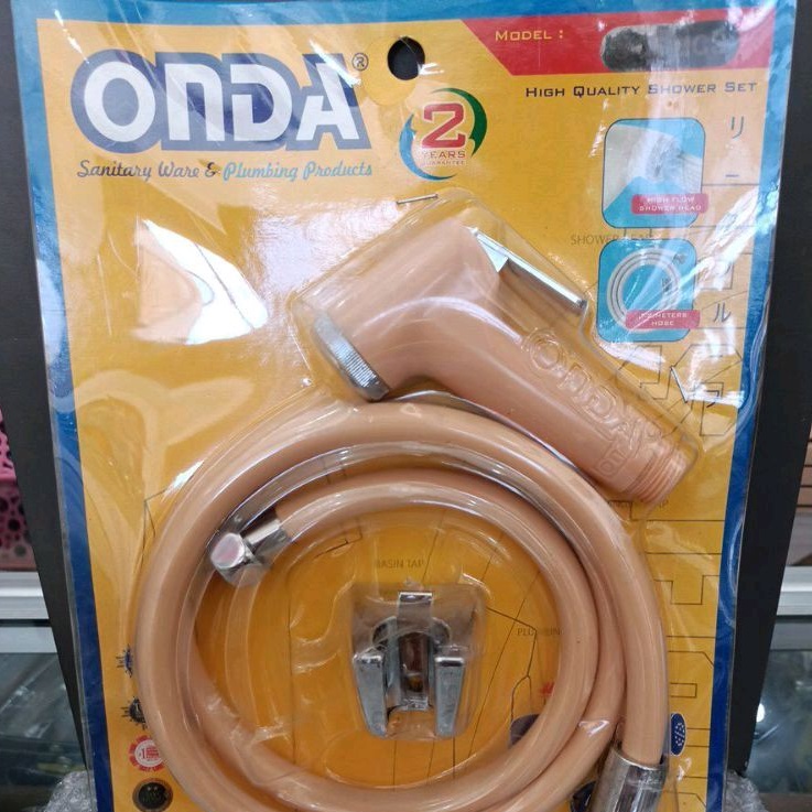 Jet Shower Bidet ONDA S 75 HCS ( Warna Cream Blewah )