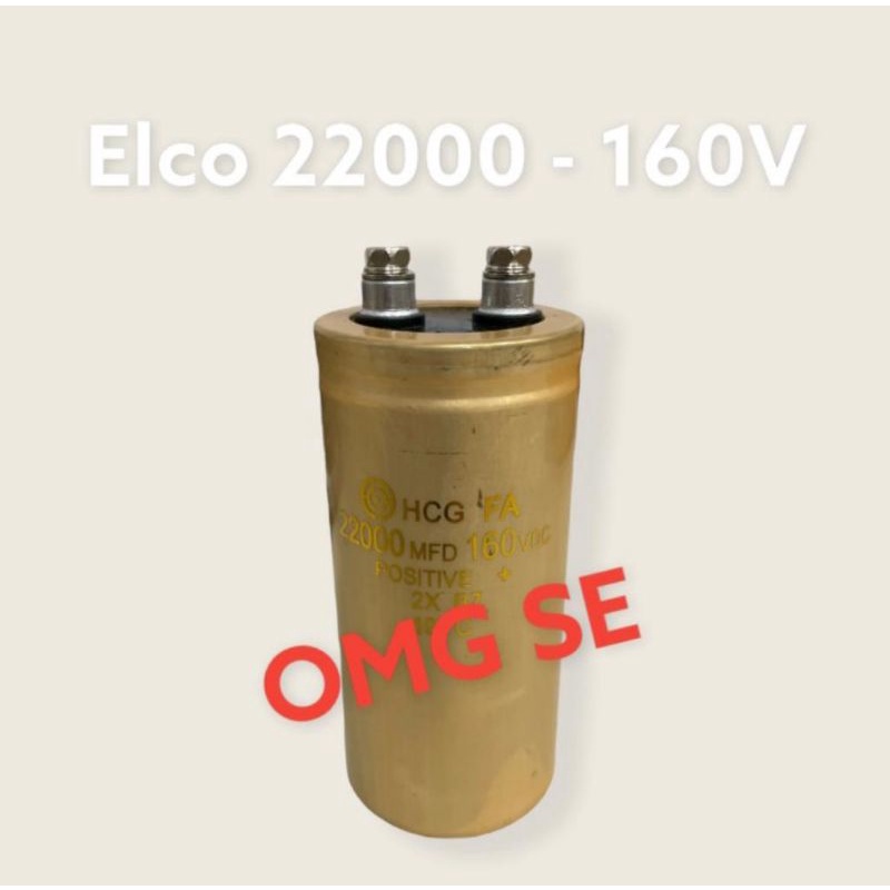 Elco 22000uf 160V HCG