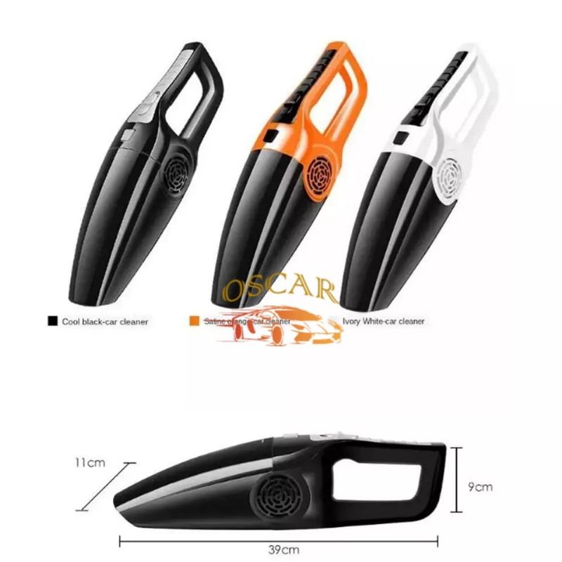 Vacum Cleaner Penyedot Debu Interion Mobil Portable Vacum Mobil 12 V 120W