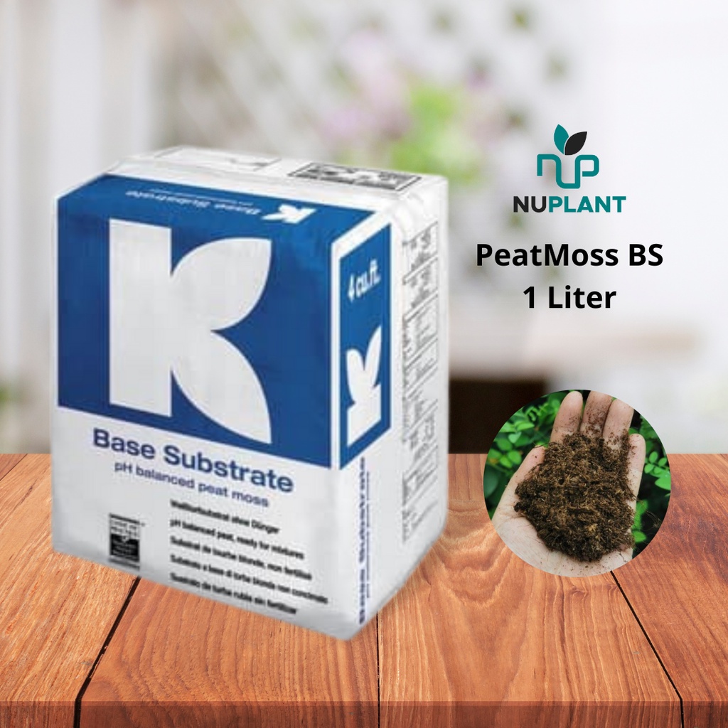 Media Tanam Peatmoss BS 4 Sphagnum Klasmann Peat Moss Petmos  Untuk Tanaman Hias 1 Liter