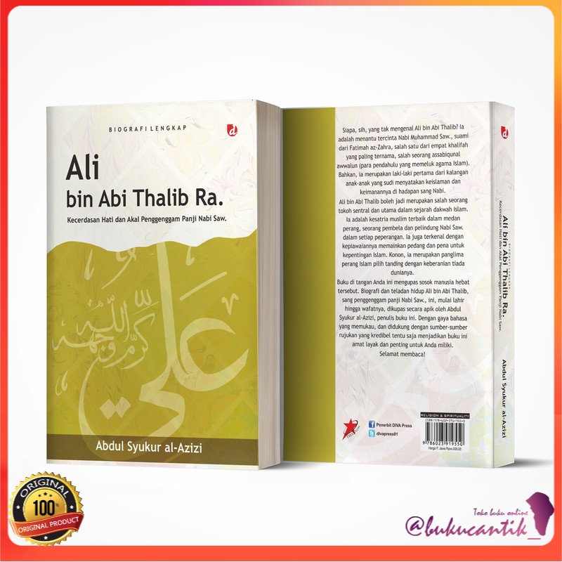 Original Buku Ali Bin Abi Thalib Diva Press Terbaru Shopee Indonesia